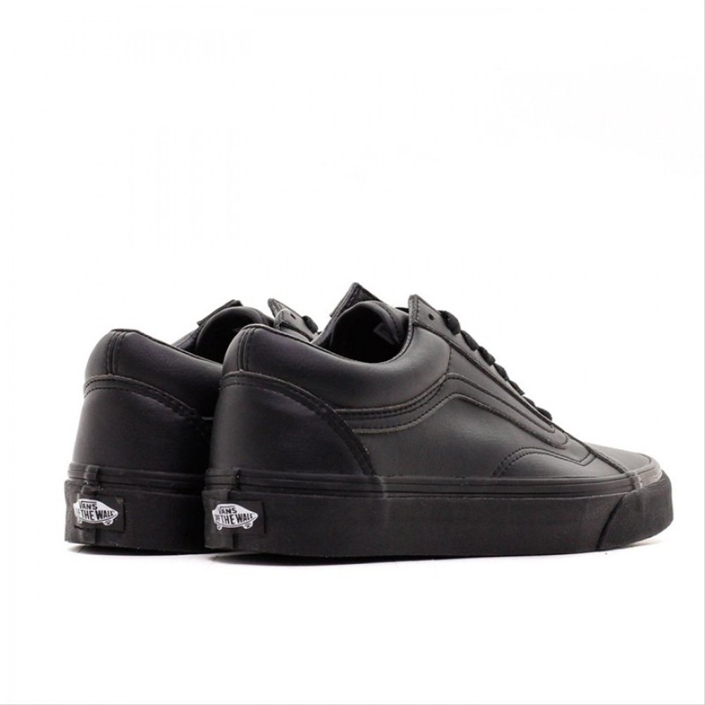 Mens vans old store skool leather